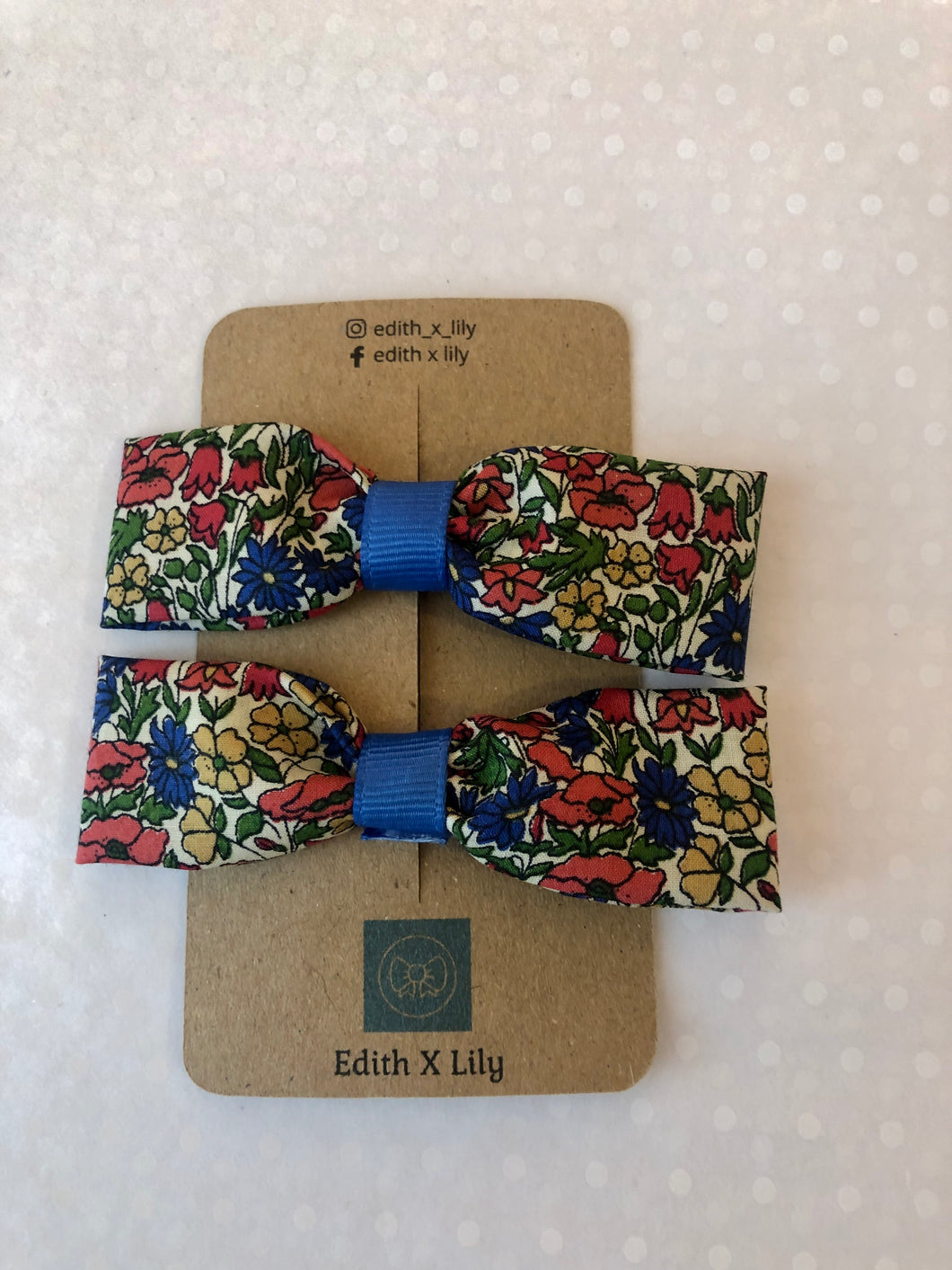 Liberty Bow Clips - Pair